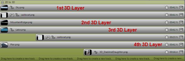 Creating Slideshow Layers for the 3D Effect