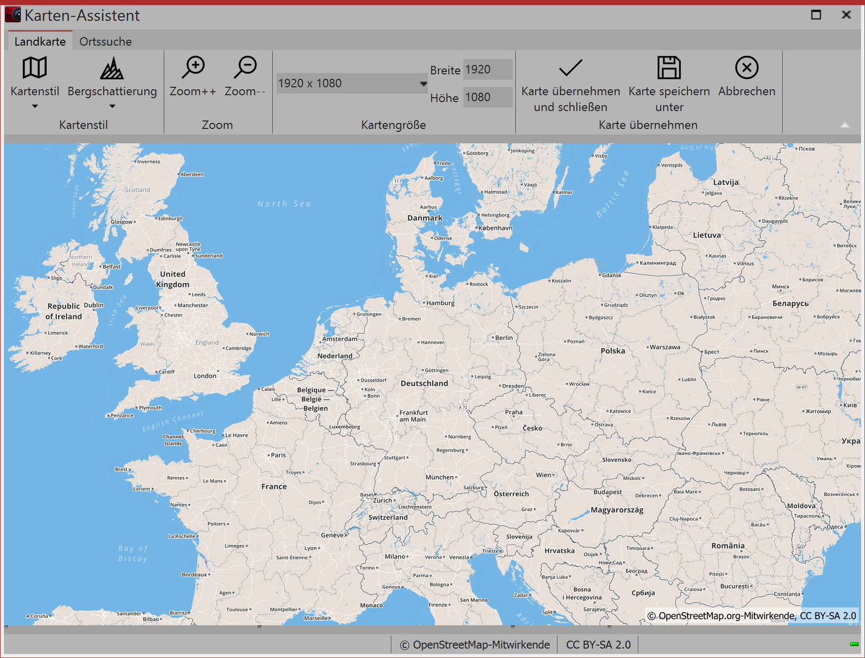 OpenStreetMap wizard