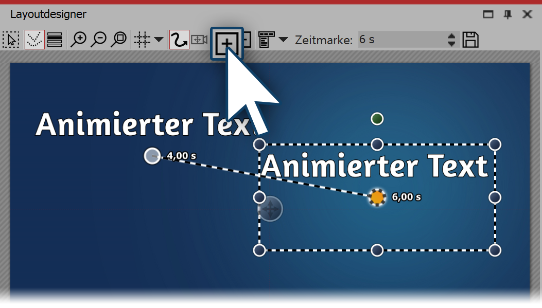 Adding a motion mark