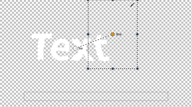 Path of motion path on the form produces change in displacement map