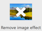 Bildeffekt entfernen