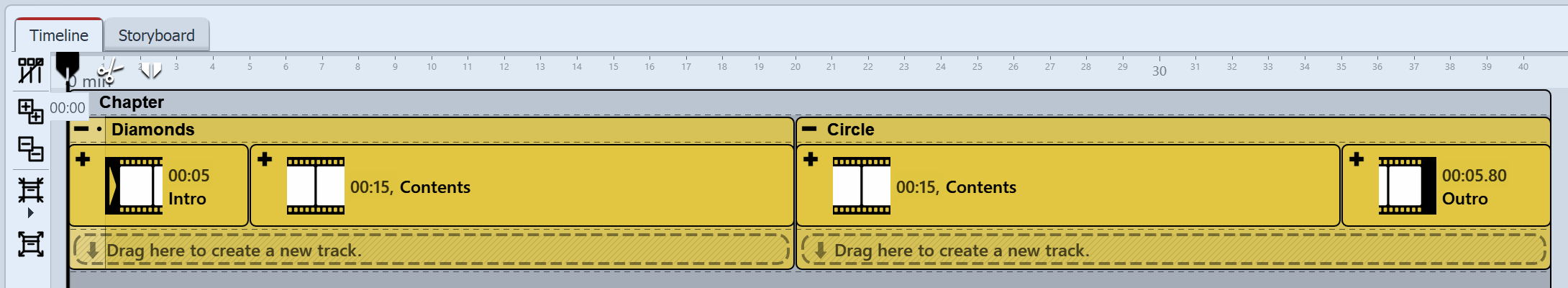 Several template parts Several template parts